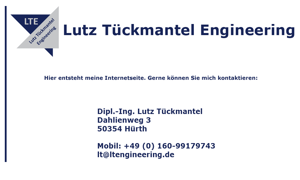 Lutz Tückmantel Engineering